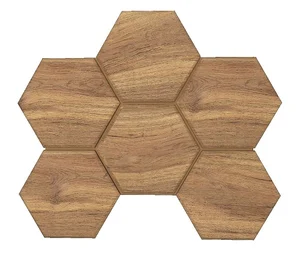 Мозаика Ametis By Estima Selection Eucalyptus Hexagon SI02 25x28,5 матовая