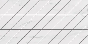 Керамогранит Ametis By Estima Supreme Platinum SM01 Неполированный Левый 29,8x59,8 68798 29,8x59,8 матовый