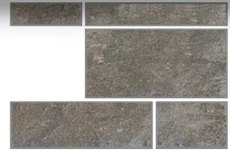 Anthology Stone Mix 5 Dark Grey Nat. Rett. Indoor