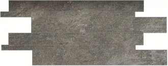 Anthology Stone Mosaico Listelli Sfalsati Dark Grey Nat. Rett. Indoor