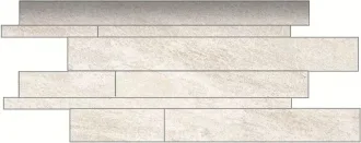 Anthology Stone Mosaico Listelli Sfalsati Ivory Nat. Rett. Indoor