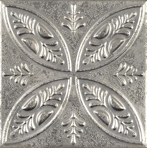 Декоративный элемент Aparici Aged Silver Ornato 20x20 матовый