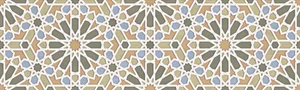 Плитка Aparici Alhambra Green Mexuar 29,8x99,6 матовая