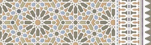 Плитка Aparici Alhambra Green Rauda 29,8x99,6 матовая