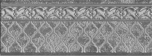 Бордюр Aparici Alhambra Silver Zocalo 11x29,8 матовый