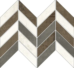 Мозаика Aparici Brooklyn Mix Espiga Mosaico 22,5x32,5 матовая