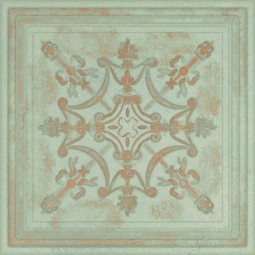 Плитка Aparici Gatsby Green Tin 20x20 матовая