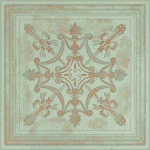 Плитка Aparici Gatsby Green Tin 20x20 матовая