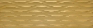 Декоративный элемент Aparici Glimpse Gold Wave 29,8x99,6 матовый