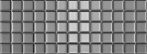 Декоративный элемент Aparici Markham Square Silver 44,6x119 матовый