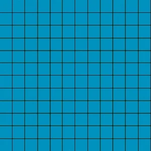 Мозаика Aparici Nordic Blue Mosaic 2,5X2,5 29,8x29,8 глянцевая