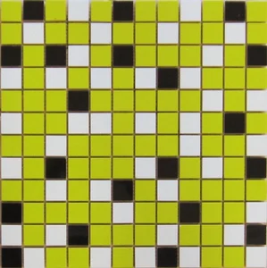 Мозаика Aparici Nordic Mix Lime Mosaic 2,5X2,5 29,8x29,8 глянцевая