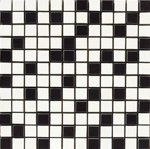 Мозаика Aparici Nordic Mix Negro Mosaic 2,5X2,5 29,8x29,8 глянцевая