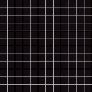 Мозаика Aparici Nordic Negro Mosaic 2,5X2,5 29,8x29,8 глянцевая