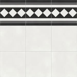 Керамогранит Aparici Vienna White Border Natural 59,2x59,2 матовый