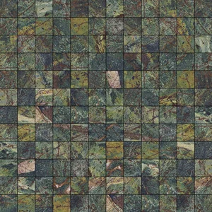 Мозаика Aparici Vivid Green Rainforest Mos 2,5X2,5 29,8x29,8 глянцевая