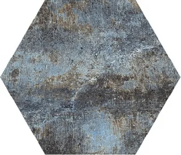 Керамогранит Apavisa Alchemy Blue Natural Hexagon 25x29 матовый