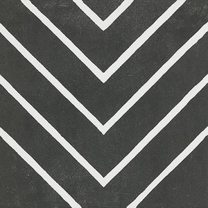 Декоративный элемент Apavisa Encaustic Coal Decor Lappato 30x30 лаппатированный