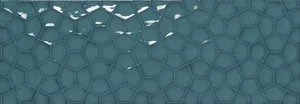 Плитка APE Allegra Tina Turquoise Rect 31,6x90 глянцевая