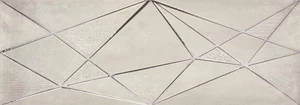 Декоративный элемент APE Crea Dec. Zig Zag Grey 78797893 30x90 глянцевый