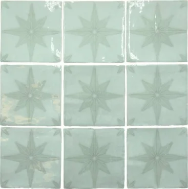 Плитка APE Fado Carmo Acqua 13x13 глянцевая