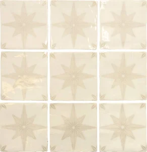 Плитка APE Fado Carmo Beige 13x13 глянцевая