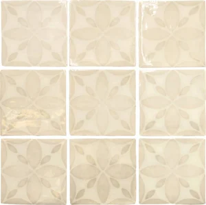 Плитка APE Fado Mariza Beige 13x13 глянцевая