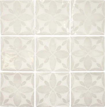 Плитка APE Fado Mariza White 13x13 глянцевая