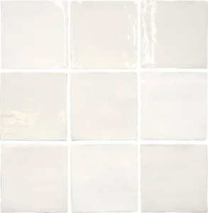 Плитка APE Fado White 13x13 глянцевая