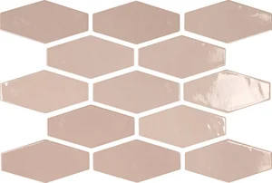 Плитка APE Harlequin Pink A035847 10x20 глянцевая