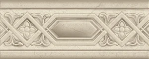 Бордюр APE Limestone Cenefa Cream 10x25 матовый