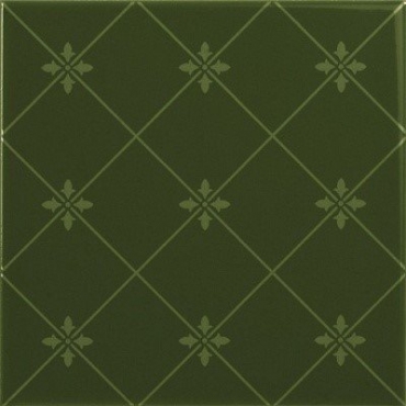 Плитка APE Lord Delis Verde Botella 20x20 глянцевая
