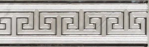 Бордюр APE Rex Cenefa Coliseum Silver 8x25 глянцевый