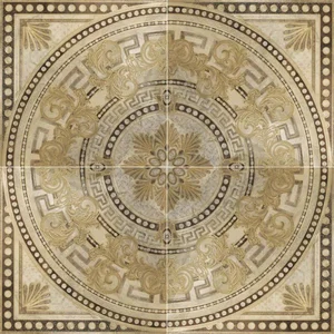 Декоративный элемент APE Rex Roseton Noor Cream 120x120 глянцевый