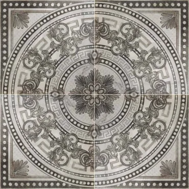 Декоративный элемент APE Rex Roseton Noor Pearl 120x120 глянцевый