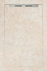 Душевой поддон из керамогранита Aquanit Emprador Light Beige Slope Line 80x120 матовый