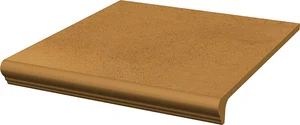 Paradyz Aquarius Brown Ступень с носиком угловая 33x33 матовая