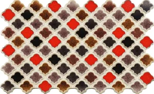 Декоративный элемент Natucer Arabesco Colore 14,5x23,5 глянцевый