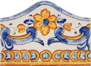 Бордюр Vives Aranjuez Cornisa Urtajo 14,5x20 глянцевый