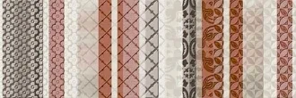Aquarelle Vitrail-4 Rosso