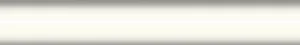 Бордюр Marazzi Italy Architettura Battistraccio Linea Blanco Classic MUNQ 2,5x10 глянцевый