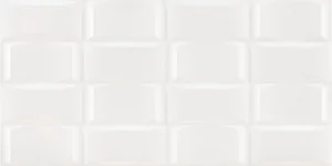 Плитка Argenta Flow Draw White RC 30x60 глянцевая