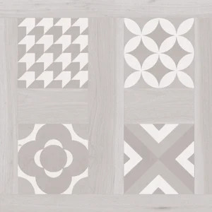 Керамогранит Argenta Pav. Selandia Dcor Bianco 60x60 матовый