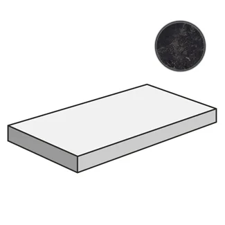 Ступень Ariana Epoque Ang.Top Dx Black Ret PF60005005 32x120 матовая