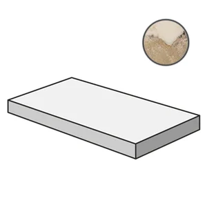 Ступень Ariana Epoque Ang.Top Sx Ivory Lap PF60005016 32x120 лаппатированная