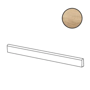 Бордюр Ariana Hermione Plinthe Beige Nat 20229712 6,5x120 матовый
