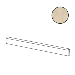Бордюр Ariana Memento Battiscopa Camargue Beige Ant PF60015824 5,5x120 полированный