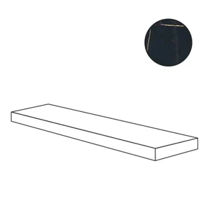 Ступень Ariana Nobile Angolare Top Dx Port Noir Lux PF60012232 32x120 полированная