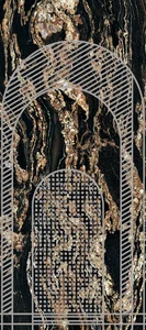 Декоративный элемент Ariana Nobile Dec Archi A Black Taurus Soft PF60007224 120x270 матовый