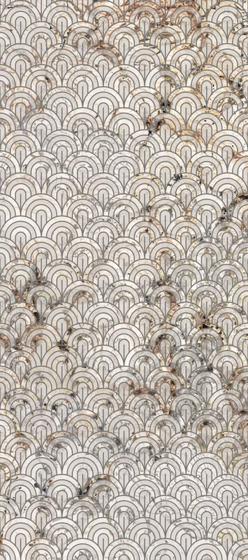 Декоративный элемент Ariana Nobile Dec Ventagli Blanc Du Blanc Soft PF60007227 120x270 матовый
